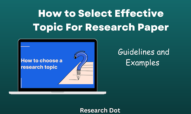 help deciding a research paper topic